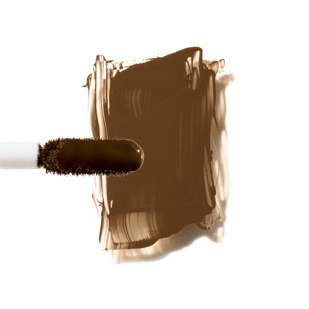 Maxine's Revenge French Face concealer shade Deep Coffee tube on a white background; blurring hydrating, stretchy foundation concealer for a natural radiant beautiful complexion
