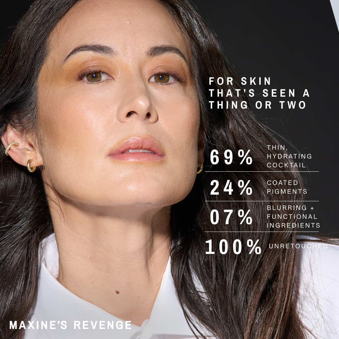 Hydrating, glass skin concealer foundation to blur matrue or textured skin